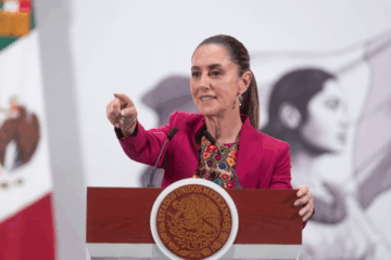 Claudia Sheinbaum reporta reducción histórica de homicidios; Marcela Figueroa y Omar García Harfuch detallan avances.
