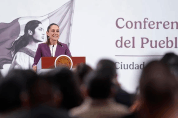 México recibe 47.4 millones de visitantes en el primer semestre de 2025: Sheinbaum.