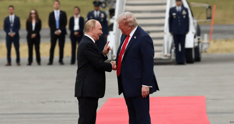 Trump y Putin se reúnen en Alaska para buscar un alto al fuego.