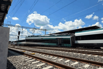 Descarrila Tren Maya en Izamal, Yucatán; solo daños materiales.