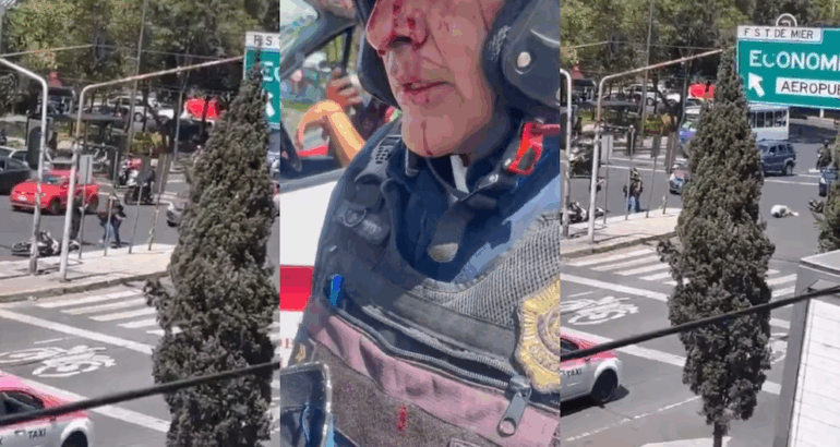 El joven de 21 años murió tras recibir un disparo en la cabeza durante una riña con policías. (Capturas de pantalla)