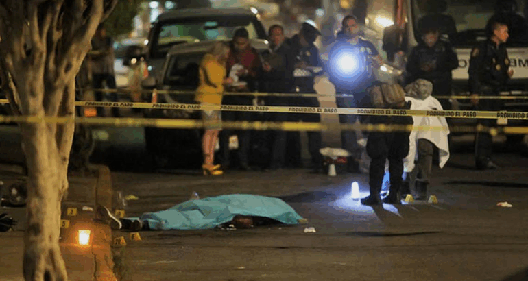 44 homicidios en el país este 21 de agosto.