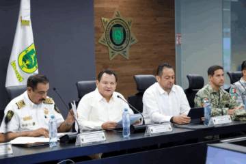 Gobernador Díaz Mena asegura que la paz en Yucatán se defiende todos los días.