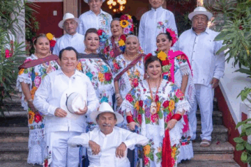 Joaquín Díaz Mena y Wendy Méndez Naal encabezan la Expo Personas Adultas Mayores 2025.