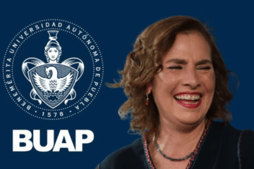 Beatriz Gutiérrez Müller aparece como candidata a la rectoría de la BUAP.