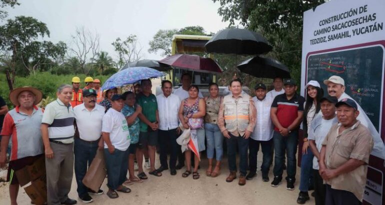 El Gobernador Joaquín Díaz Mena reafirma su compromiso con el campo yucateco al entregar infraestructura que fortalece la productividad y el bienestar de las familias rurales.