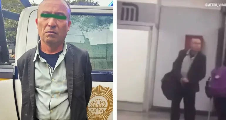Elementos policíacos detuvieron a un hombre habría disparado un arma de fuego en las escaleras de la estación Centro Médico de la Línea 9 del Metro de la Ciudad de México.