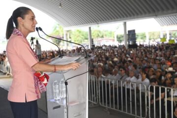 Claudia Sheinbaum cierra gira histórica de rendición de cuentas en Morelos.