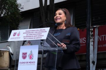 Clara Brugada arranca programa de demolición de edificios dañados por sismos de 1985 y 2017.