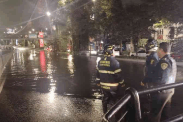 Tormenta deja 22 inundaciones, vialidades cerradas y alerta roja en CDMX.