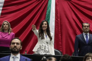 Kenia López Rabadán, nueva presidenta de la Cámara de Diputados.