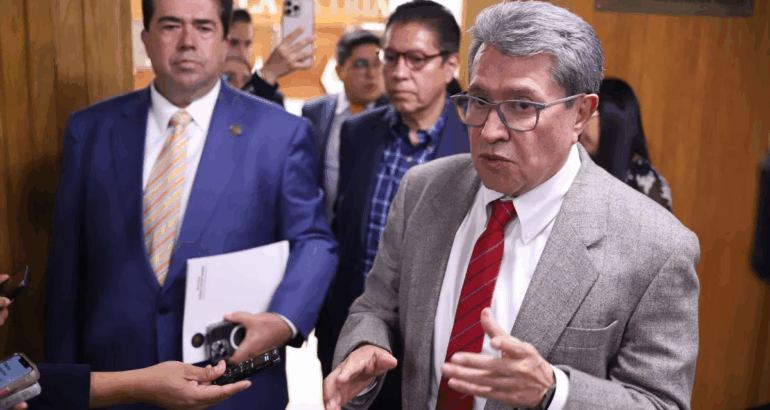 Ricardo Monreal negó que esté confirmada la discusión de la reforma laboral en el actual periodo ordinario de sesiones. (Foto: Daniel Augusto/Cuartoscuro)