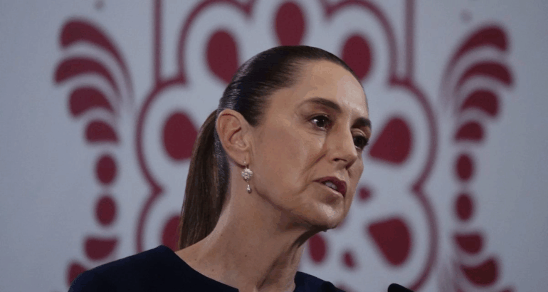 La presidenta Claudia Sheinbaum durante su conferencia matutina en Palacio Nacional, el 10 de septiembre de 2025. Foto Cuartoscuro