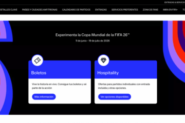 Largas filas virtuales marcan inicio del registro de boletos para el Mundial 2026.