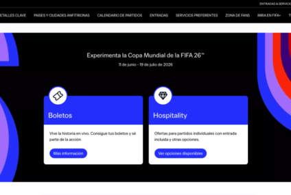 Largas filas virtuales marcan inicio del registro de boletos para el Mundial 2026.
