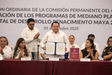Joaquín Díaz Mena fortalece el Renacimiento Maya: un año de compromisos y acciones concretas en Yucatán.