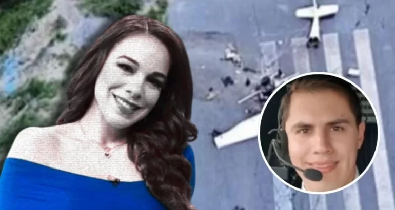 La fiscalía reportó que el piloto que acompañaba a Débora Estrella consumió sustancias antes del accidente, de acuerdo con los resultados en pruebas de sangre y orina.