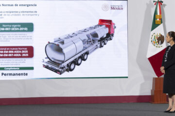 Presidenta Claudia Sheinbaum impulsa regulaciones para un Gas LP más seguro en todo México.