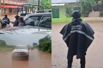 Tormenta tropical Raymond deja inundaciones en Guerrero tras intensas lluvias; autoridades mantienen alerta en varios estados.