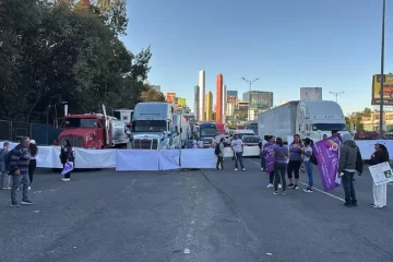 Desaparición de Kimberly Moya provoca bloqueo de más de 12 horas en Periférico Norte; detienen a dos implicados.