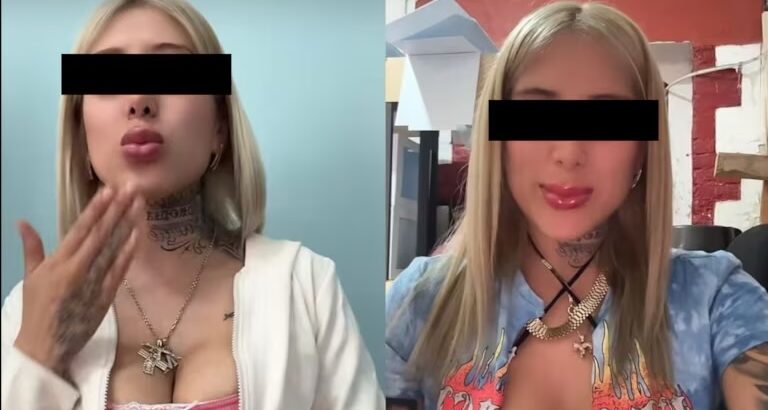Una denuncia a elementos y personal del C2 Norte CDMX llevó a la detención de la influencer en TikTok | TikTok / @joneel_hernandez