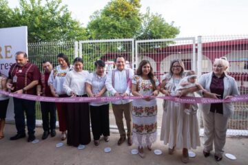 Joaquín Díaz Mena inaugura Centro LIBRE Mérida III y refuerza la protección a mujeres en Yucatán.