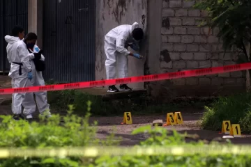 134 homicidios dolosos este fin de semana en México.