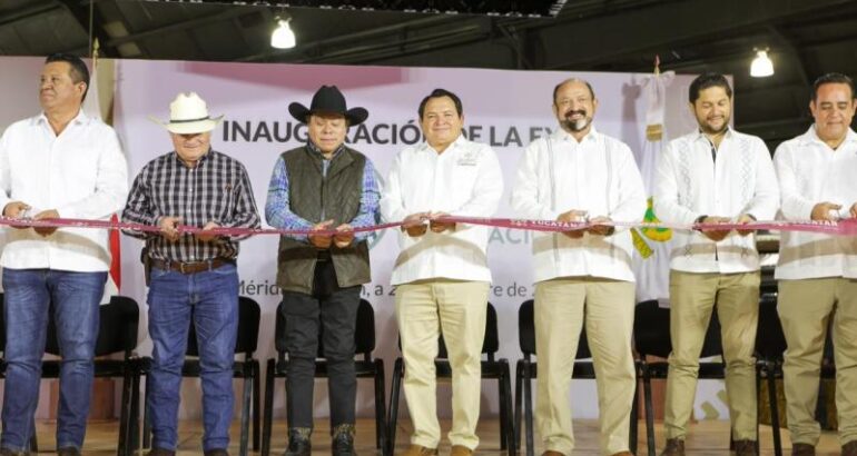 El Gobernador Joaquín Díaz Mena inauguró el encuentro internacional, que se realiza en Mérida del 23 al 25 de octubre, uniendo tradición y tecnología para fortalecer un campo más competitivo y sostenible.