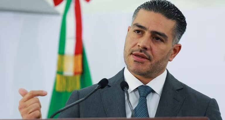 El secretario de Seguridad y Protección Ciudadana de México, Omar García Harfuch. REUTERS/Raquel Cunha