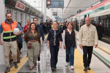 Sheinbaum confirma: en enero de 2026 estará listo el Tren El Insurgente de Toluca a Observatorio. Sheinbaum confirma: en enero de 2026 estará listo el Tren El Insurgente de Toluca a Observatorio.