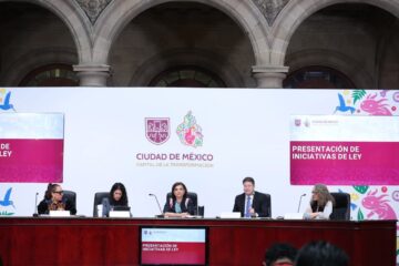 Clara Brugada impulsa leyes para cuidados, seguridad y protección de víctimas en la capital.