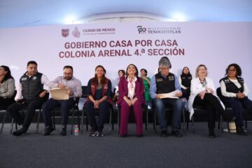 Clara Brugada destina 146 millones para modernizar drenaje y alumbrado en Venustiano Carranza. 