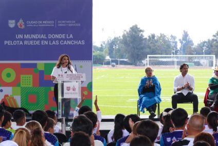 Presenta Clara Brugada proyecto “Un Mundial donde la pelota ruede”