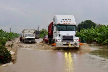 Intensas lluvias dejan un muerto y un desaparecido en Tabasco