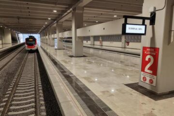 Claudia Sheinbaum anuncia que Tren Lechería-AIFA estará listo en el primer trimestre de 2026
