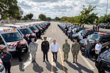 Refuerzan seguridad en Yucatán con inversión de 99.3 millones de pesos