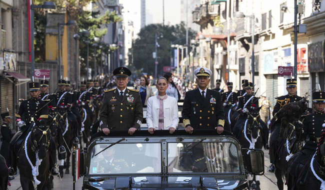 Claudia Sheinbaum encabeza conmemoración del 113 aniversario de la Marcha de la Lealtad