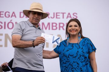 Entrega Brugada apoyos a 20 mil hombres de 60 a 64 años de edad