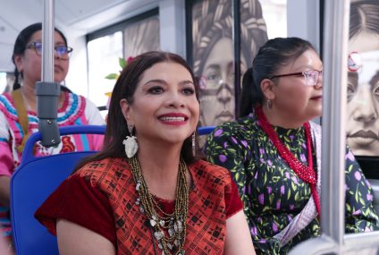 Presenta Clara Brugada «Ruta de las Heroínas Indígenas» del Centrobús.