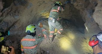 Continúa la búsqueda del cuarto minero atrapado en mina en Sinaloa