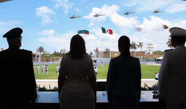 El amor vence al entreguismo y la ambición; la patria se ama y defiende; Sheinbaum.